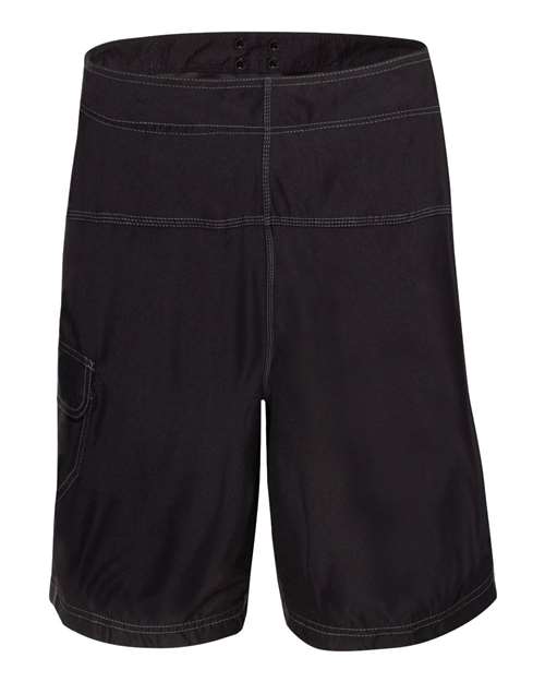 Burnside Men's Solid Board Shorts Mens Apparel Shorts