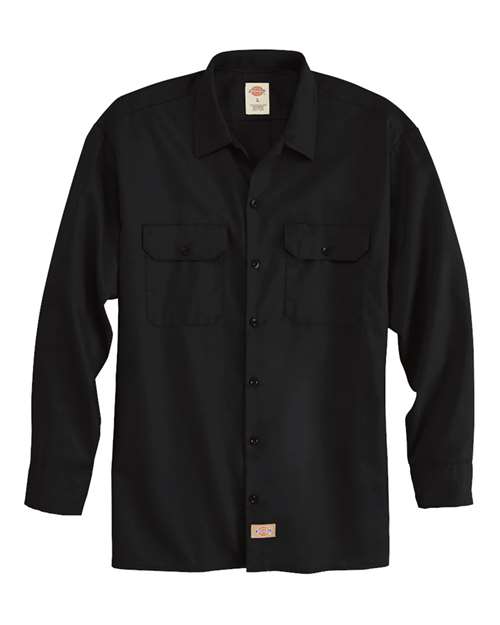 Dickies Men's Long Sleeve Work Shirt Corporate Apparel Shirts & Tops