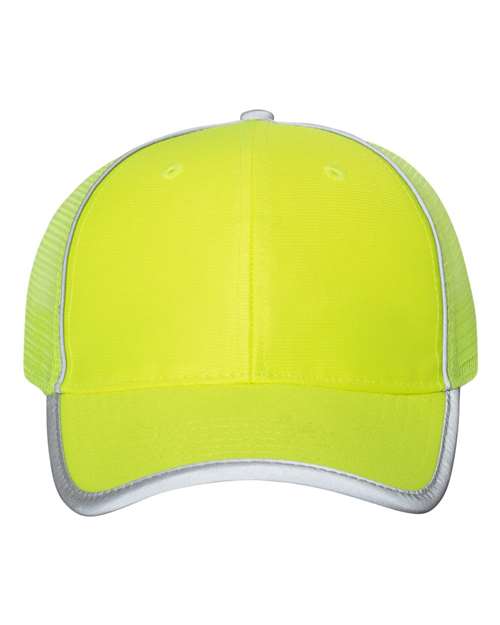 Outdoor Cap Men's Reflective Safety Mesh-Back Cap Unisex Accessories Hats & Caps