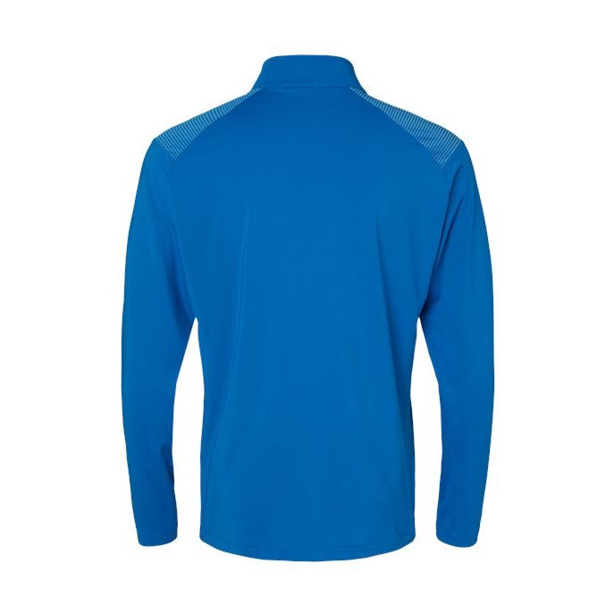 adidas Men's Shoulder Stripe Quarter-Zip Pullover-2