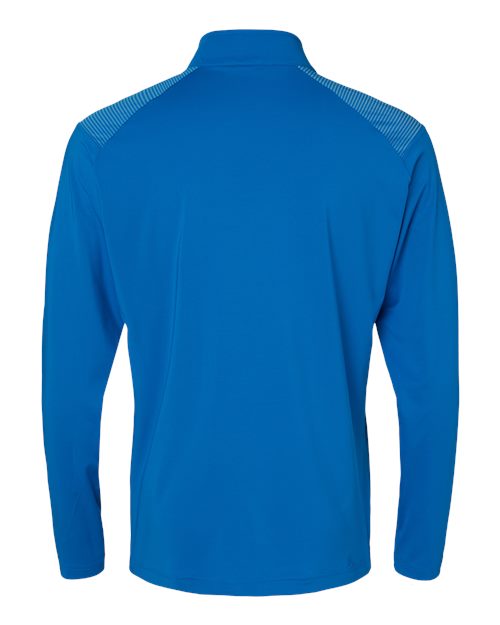 adidas Men's Shoulder Stripe Quarter-Zip Pullover-2