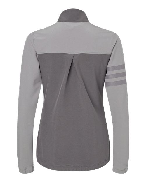 Adidas Women's 3-Stripes Full-Zip Jacket Womens Apparel Jackets & Vests