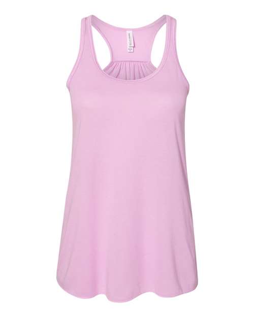 BELLA + CANVAS Women's Flowy Racerback Tank Womens Apparel Shirts & Tops
