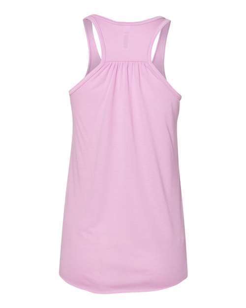 BELLA + CANVAS Women's Flowy Racerback Tank Womens Apparel Shirts & Tops