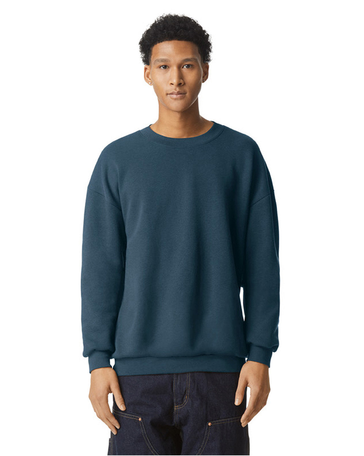 American Apparel Men's Fleece Crewneck Sweatshirt Mens Apparel Sweatshirts & Fleece