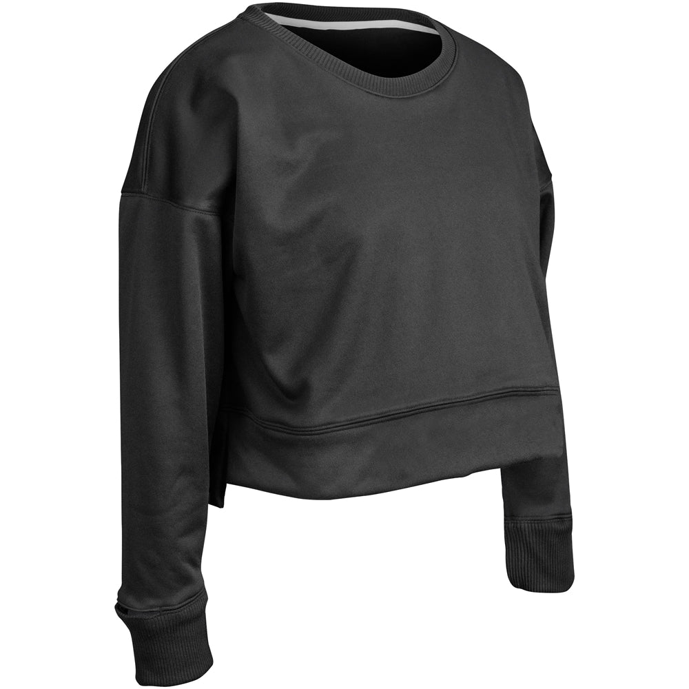 Champro Lineup Fleece Women's Crop Crew Womens Apparel Sweatshirts & Fleece