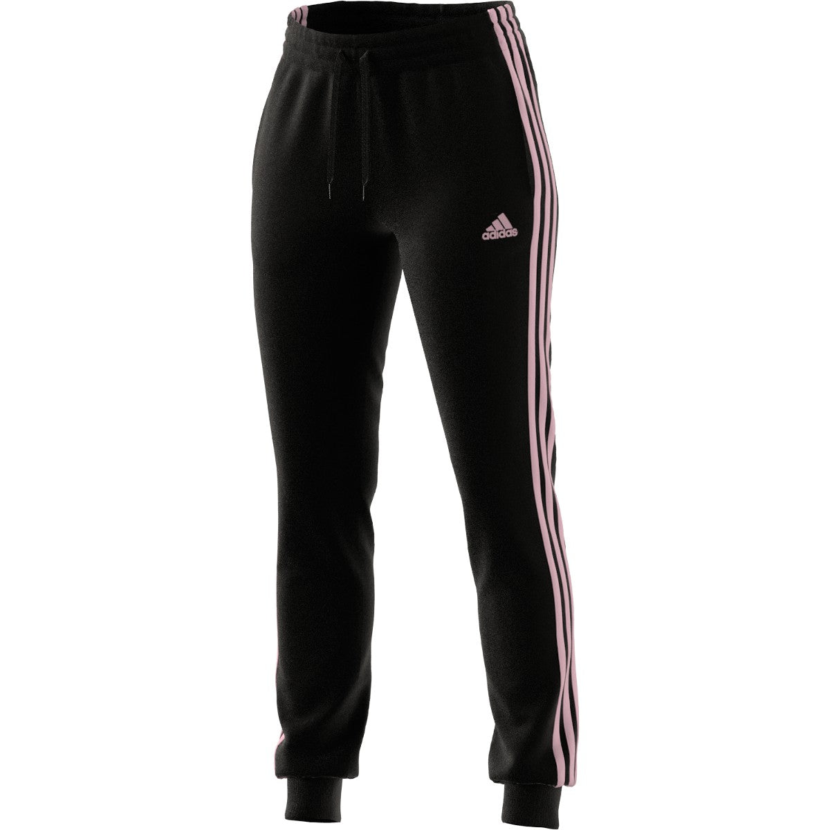 adidas Women's Essentials 3-Stripes Cuffed Pants Womens Apparel Pants & Sweatpants