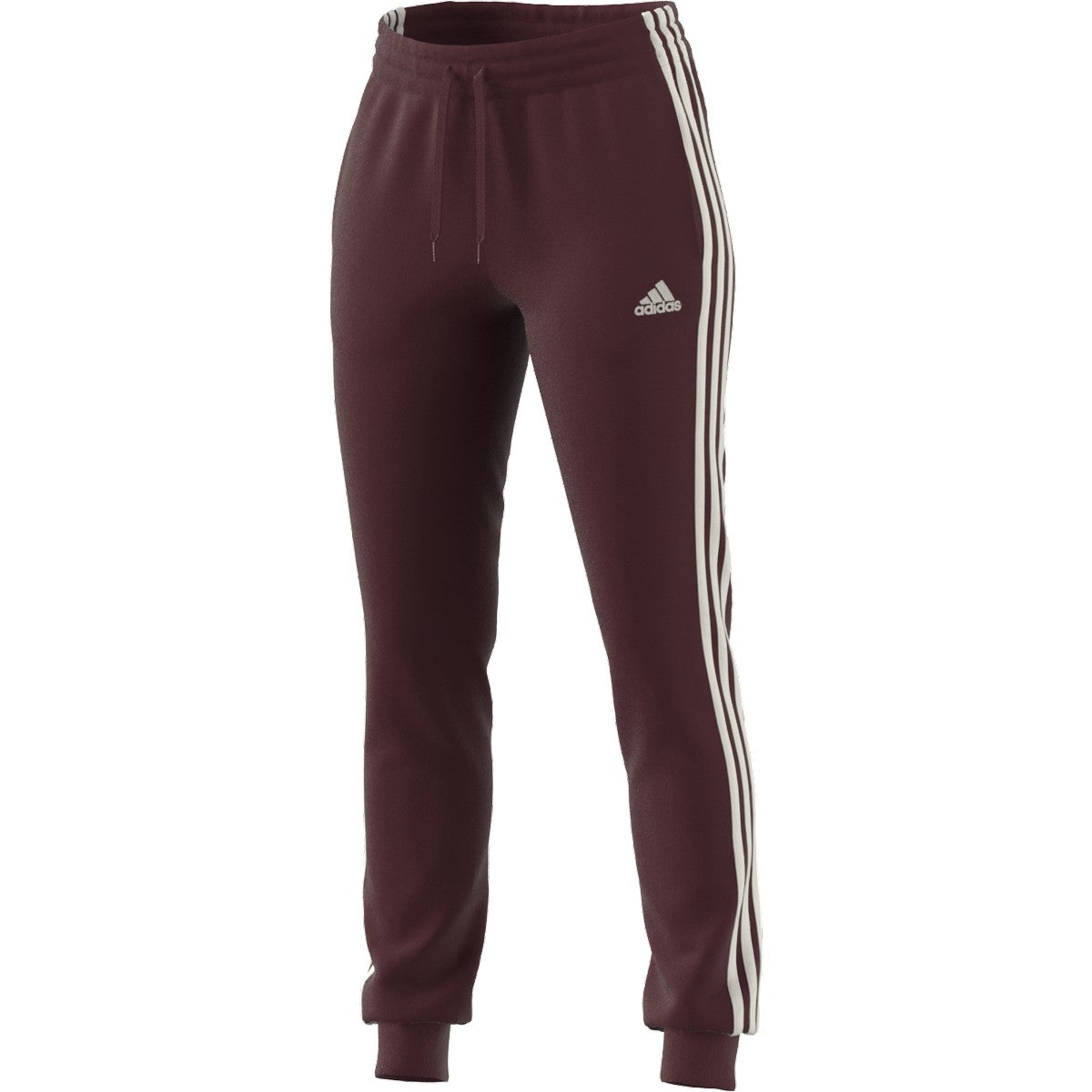 adidas Women's Essentials 3-Stripes Cuffed Pants Womens Apparel Pants & Sweatpants