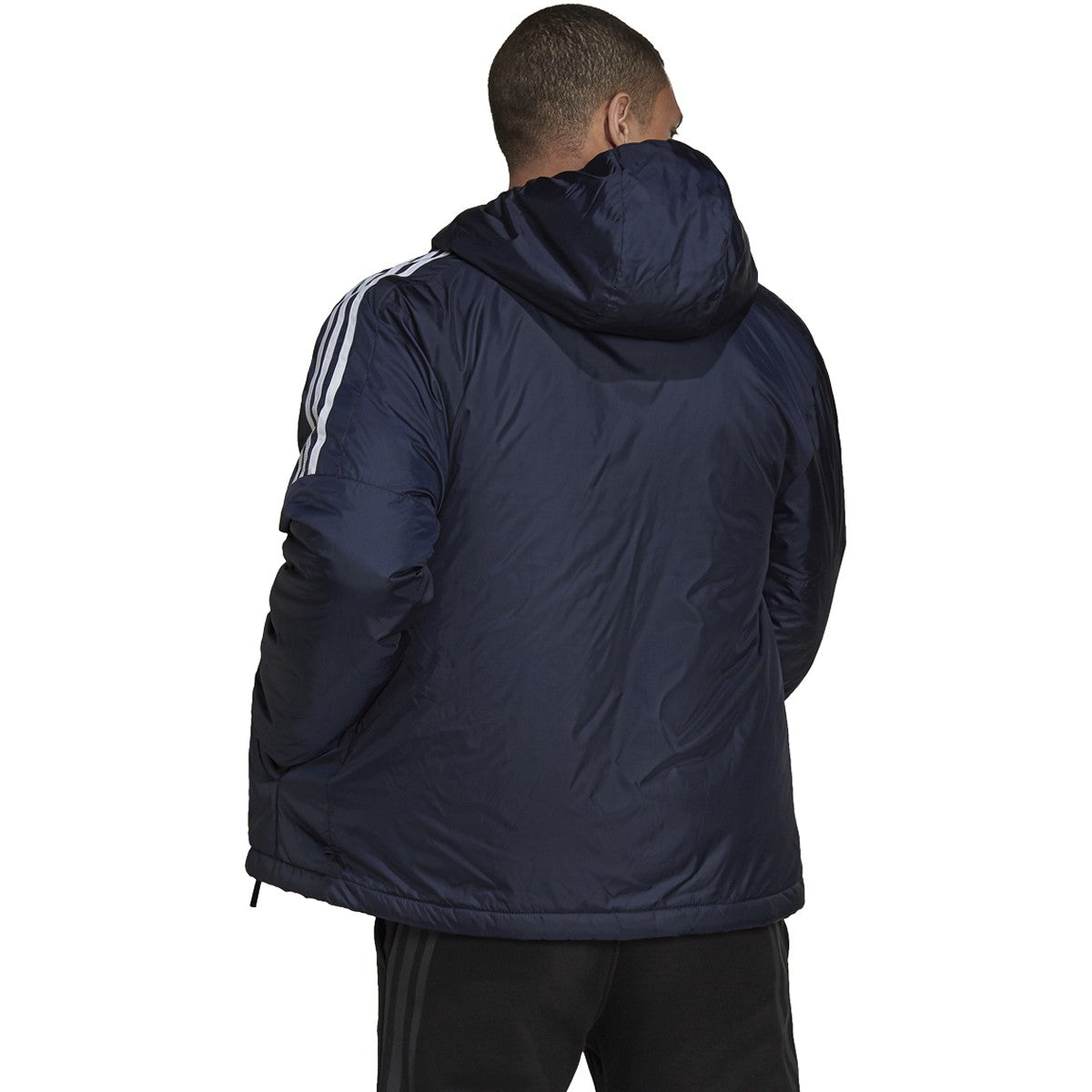 adidas Men's Essentials Insulated Hooded Jacket Mens Apparel Jackets & Vests