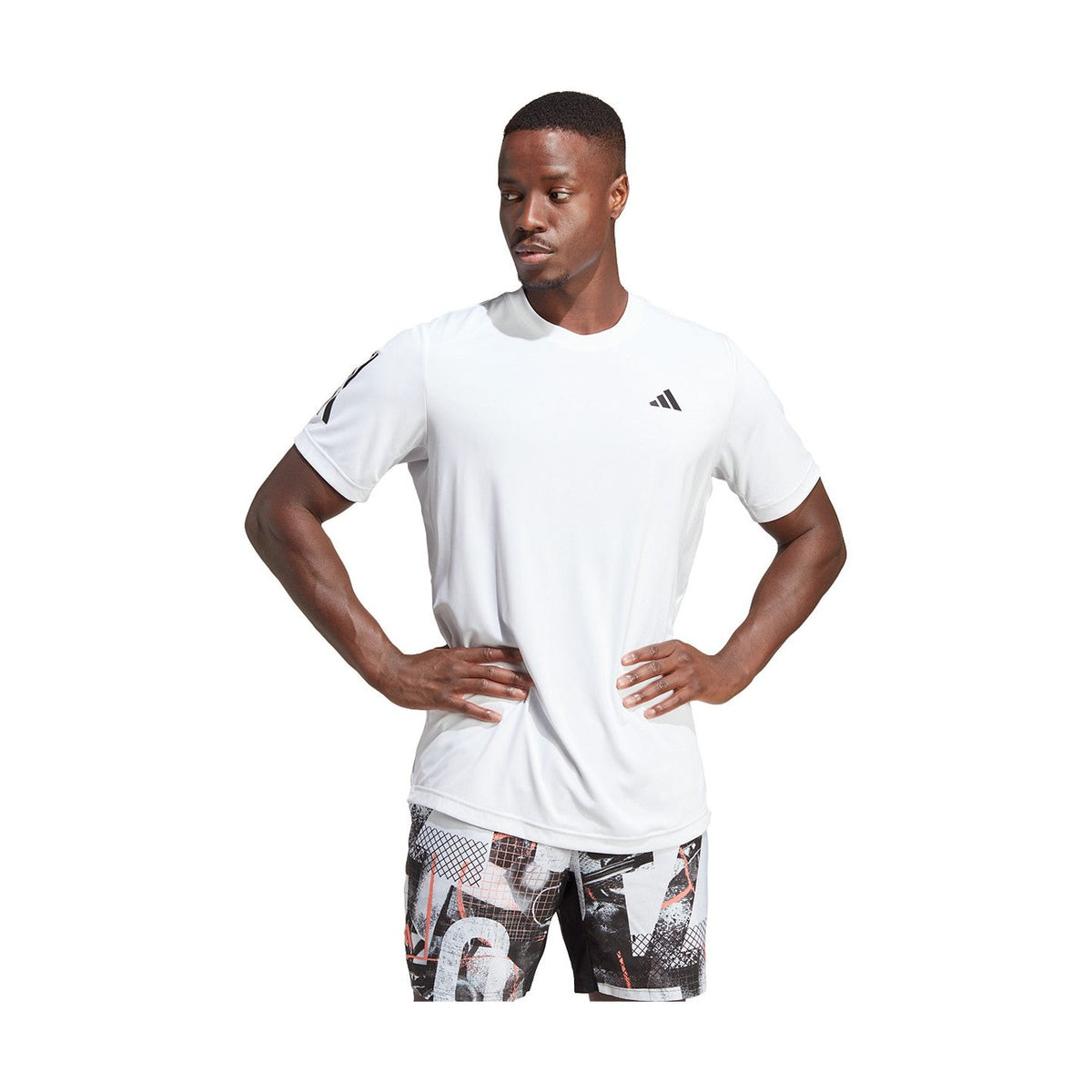 adidas Men's Club 3-Stripes Tennis T-Shirt-1