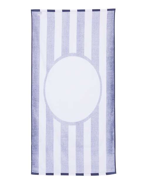 Carmel Towel Company Striped Beach Towel Unisex Accessories Robes & Towels