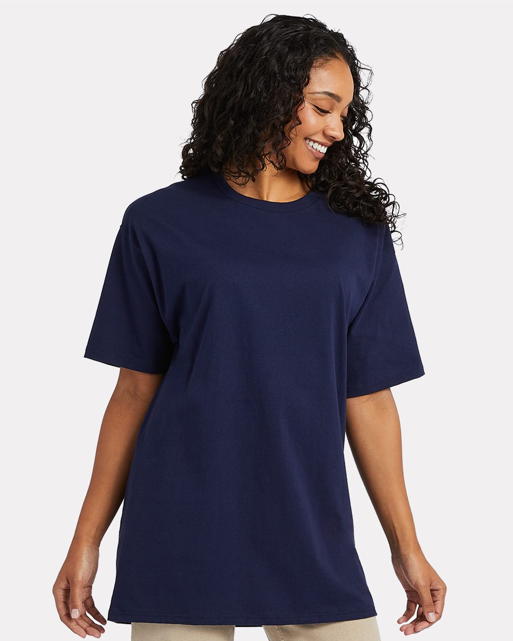 Hanes Women's Essential-T Tall T-Shirt Womens Apparel Shirts & Tops