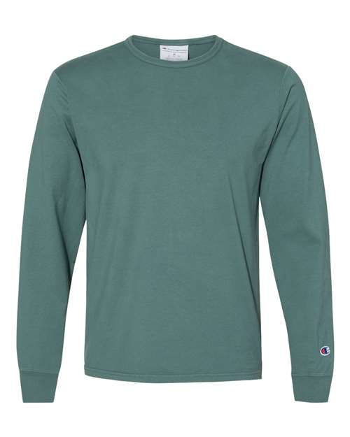 Champion Men's Garment Dyed Long Sleeve T-Shirt Mens Apparel Shirts & Tops