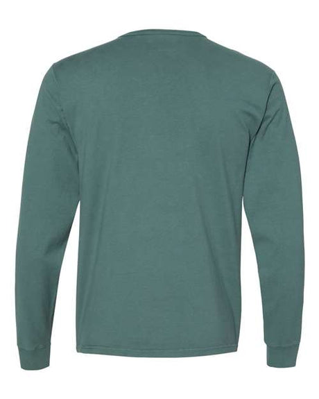 Champion Men's Garment Dyed Long Sleeve T-Shirt Mens Apparel Shirts & Tops