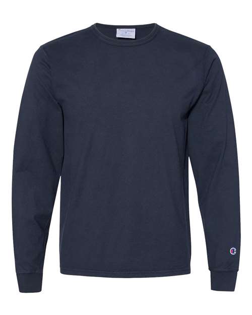 Champion Men's Garment Dyed Long Sleeve T-Shirt Mens Apparel Shirts & Tops
