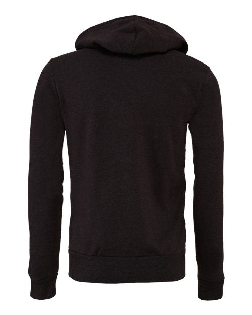 BELLA + CANVAS Unisex Sponge Fleece Full-Zip Hoodie. BC3739 Mens Apparel Sweatshirts & Fleece