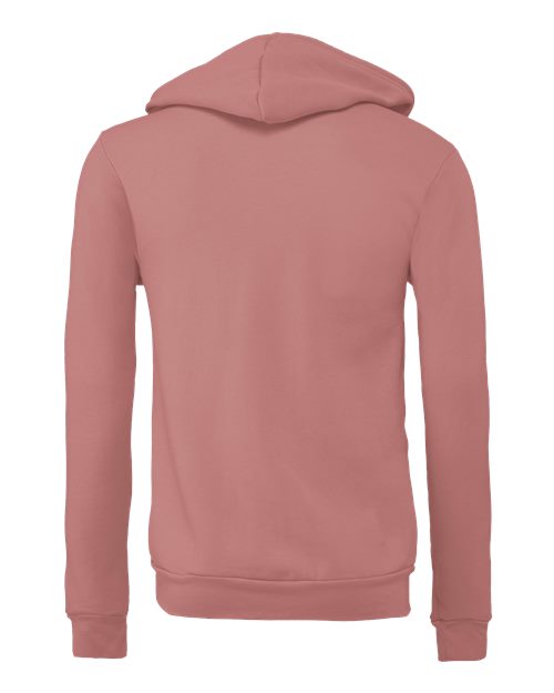 BELLA + CANVAS Unisex Sponge Fleece Full-Zip Hoodie. BC3739 Mens Apparel Sweatshirts & Fleece