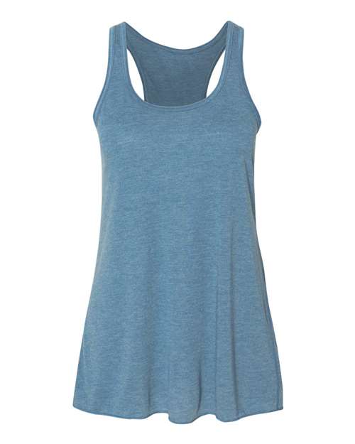 BELLA + CANVAS Women's Flowy Racerback Tank Womens Apparel Shirts & Tops