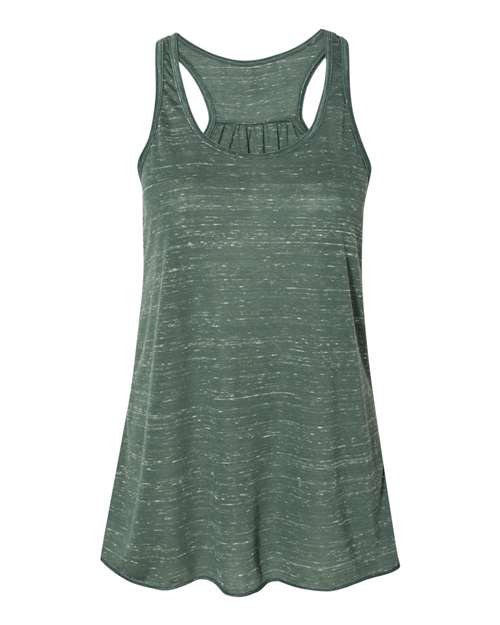 BELLA + CANVAS Women's Flowy Racerback Tank Womens Apparel Shirts & Tops