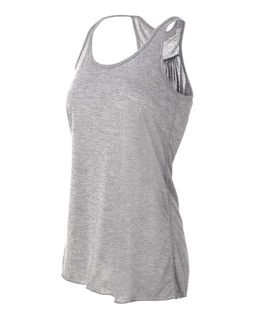 BELLA + CANVAS Women's Flowy Racerback Tank Womens Apparel Shirts & Tops
