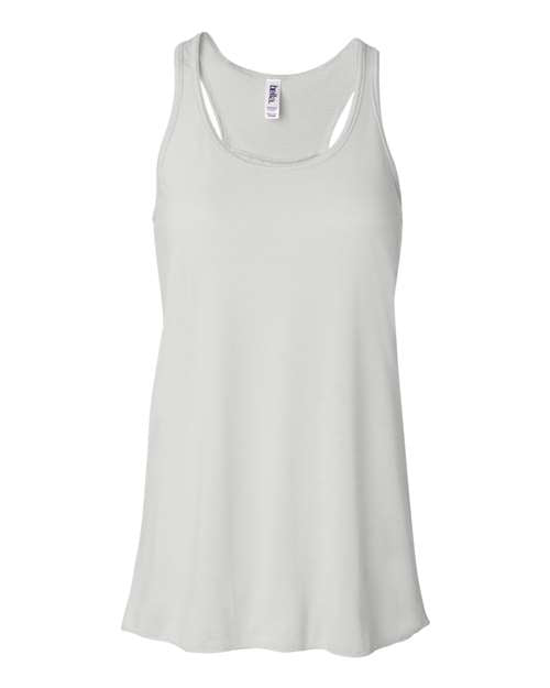 BELLA + CANVAS Women's Flowy Racerback Tank Womens Apparel Shirts & Tops