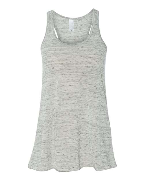 BELLA + CANVAS Women's Flowy Racerback Tank Womens Apparel Shirts & Tops