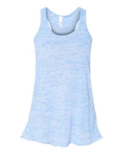 BELLA + CANVAS Women's Flowy Racerback Tank Womens Apparel Shirts & Tops