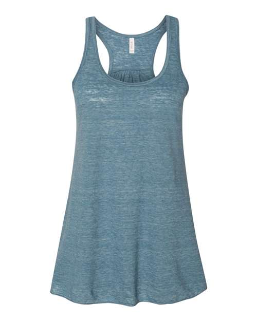 BELLA + CANVAS Women's Flowy Racerback Tank Womens Apparel Shirts & Tops