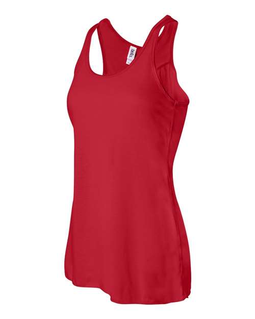 BELLA + CANVAS Women's Flowy Racerback Tank Womens Apparel Shirts & Tops