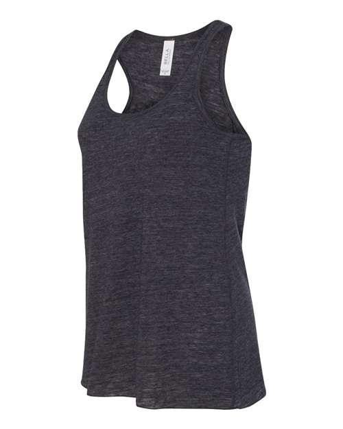BELLA + CANVAS Women's Flowy Racerback Tank Womens Apparel Shirts & Tops
