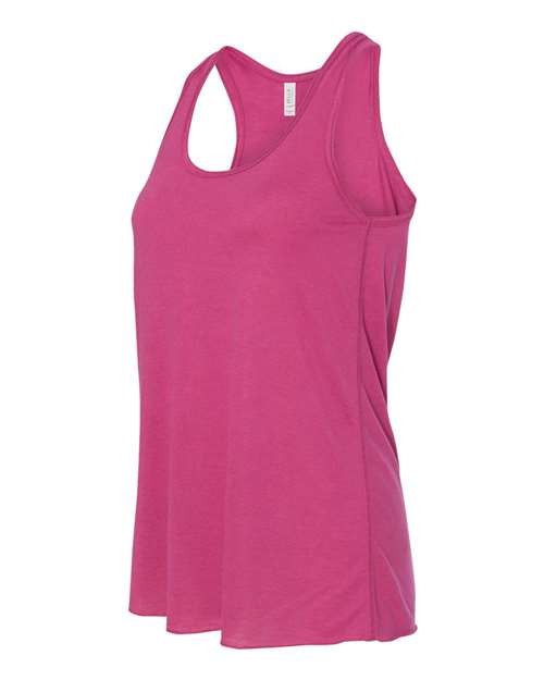 BELLA + CANVAS Women's Flowy Racerback Tank Womens Apparel Shirts & Tops