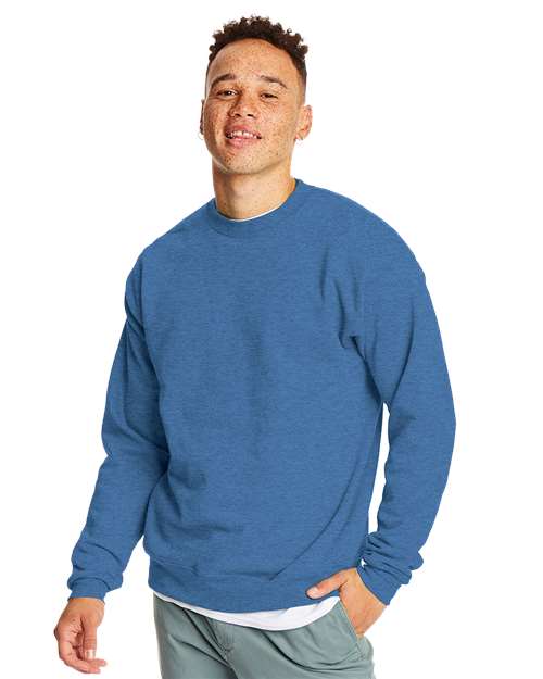 Hanes Men's - EcoSmart Crewneck Sweatshirt. P160 Mens Apparel Sweatshirts & Fleece