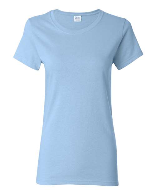 Gildan Women's Heavy Cotton 100% Cotton T-Shirt 5000L Womens Apparel Shirts & Tops
