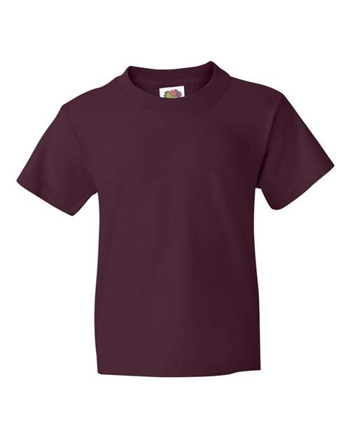 Fruit of the Loom Youth HD Cotton 100% Cotton T-Shirt Fruit of the Loom