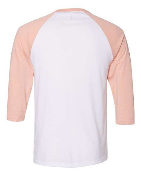 BELLA+CANVAS Men's 3/4-Sleeve Baseball Tee. BC3200 Mens Apparel Shirts & Tops