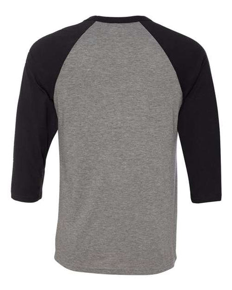 BELLA + CANVAS Three-Quarter Sleeve Baseball Tee Mens Apparel Shirts & Tops