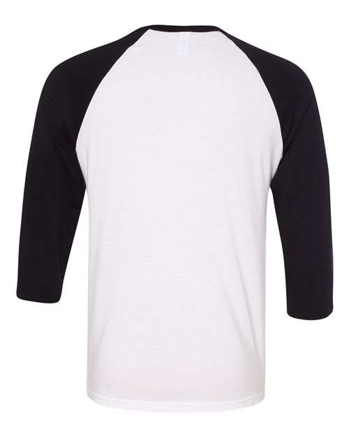 BELLA+CANVAS Men's 3/4-Sleeve Baseball Tee. BC3200 Mens Apparel Shirts & Tops