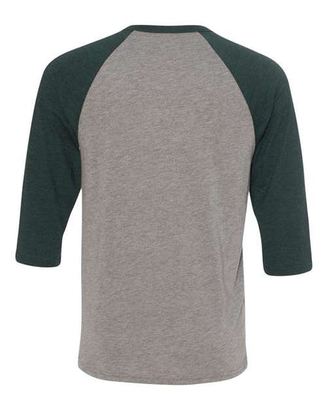 BELLA + CANVAS Three-Quarter Sleeve Baseball Tee Mens Apparel Shirts & Tops