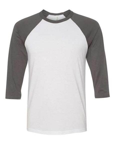 BELLA + CANVAS Three-Quarter Sleeve Baseball Tee Mens Apparel Shirts & Tops
