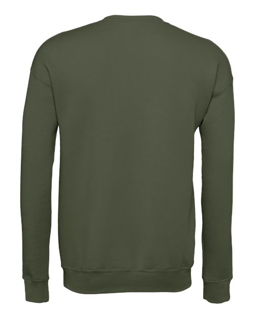 BELLA + CANVAS Unisex Sponge Fleece Drop Shoulder Sweatshirt. BC3945 Mens Apparel Sweatshirts & Fleece