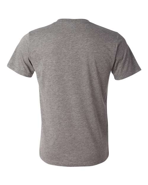 BELLA + CANVAS Men's Triblend Short Sleeve V-Neck Tee. BC3415 Mens Apparel Shirts & Tops