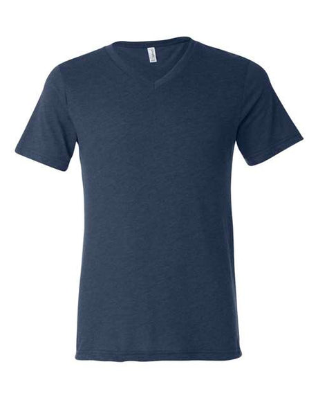 BELLA + CANVAS Men's Triblend Short Sleeve V-Neck Tee. BC3415 Mens Apparel Shirts & Tops