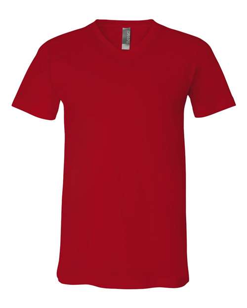 BELLA + CANVAS Men's Jersey Short Sleeve V-Neck Tee BC3005 1/2 Mens Apparel Shirts & Tops