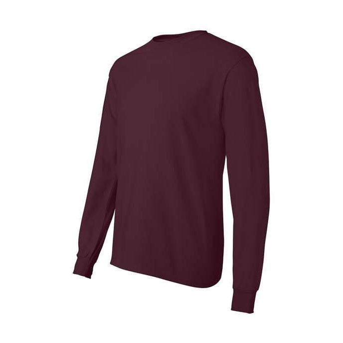 Hanes Men's Authentic 100% Cotton Long Sleeve T-Shirt 5586-2