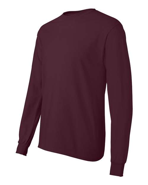 Hanes Men's Authentic 100% Cotton Long Sleeve T-Shirt 5586-2