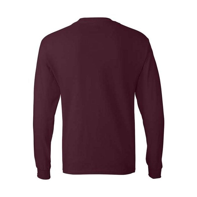 Hanes Men's Authentic 100% Cotton Long Sleeve T-Shirt 5586-3