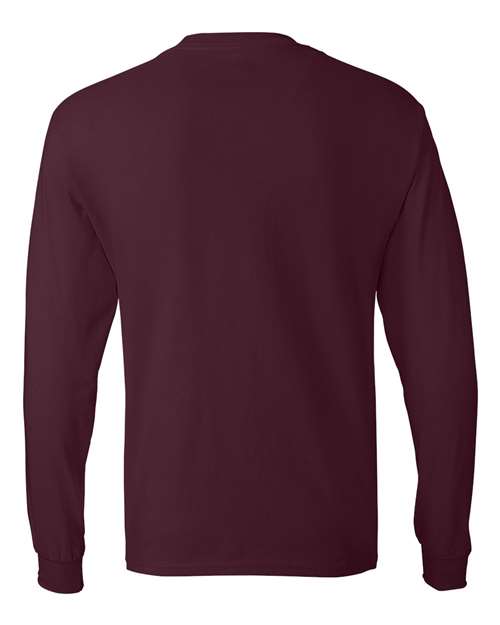 Hanes Men's Authentic 100% Cotton Long Sleeve T-Shirt 5586-3
