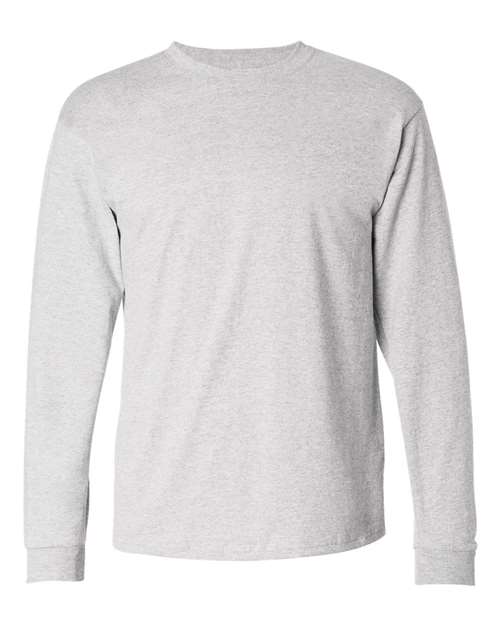 Hanes Men's Authentic 100% Cotton Long Sleeve T-Shirt 5586 Mens Apparel Shirts & Tops