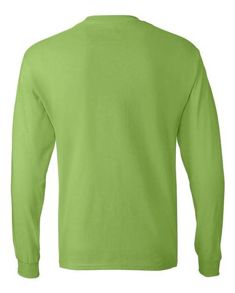 Hanes Men's Authentic 100% Cotton Long Sleeve T-Shirt 5586 Mens Apparel Shirts & Tops