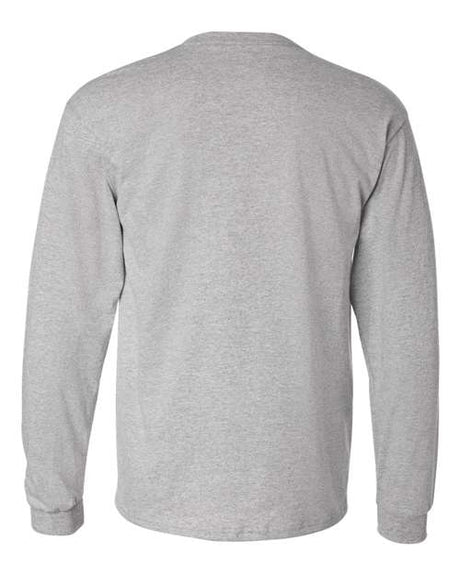 Hanes Men's Authentic 100% Cotton Long Sleeve T-Shirt 5586 Mens Apparel Shirts & Tops